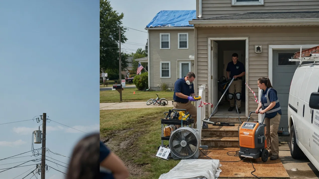 Water Damage Repair in Culloden, WV near me